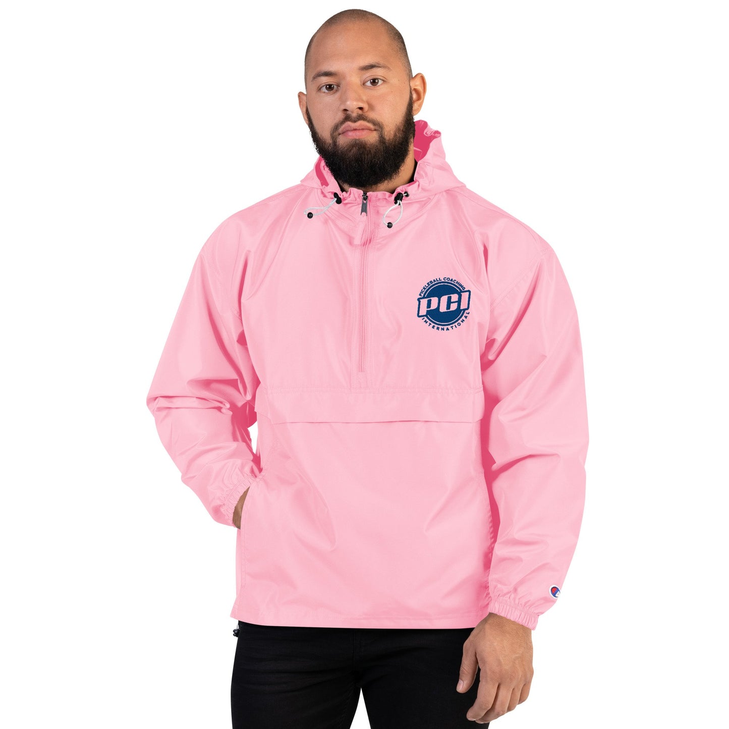 PCI Embroidered Champion Packable Jacket